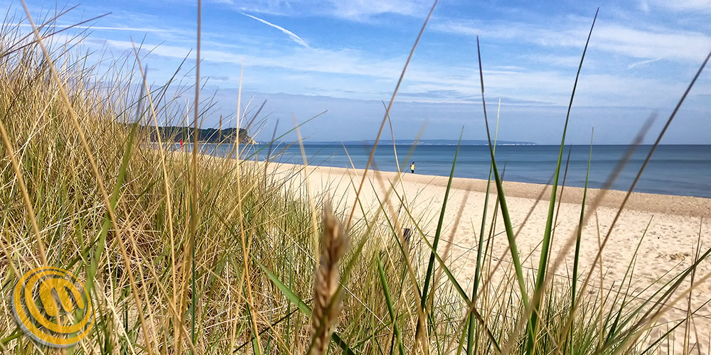 Meerblick im Ostseebad Sellin